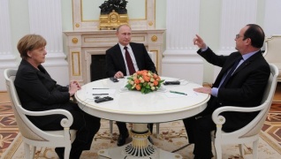 Песков: переговоры лидеров Франции, ФРГ и России были содержательными