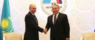 Владимир Путин встретился с Президентом Казахстана Нурсултаном Назарбаевым