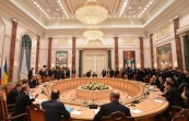 Владимир Путин, Ангела Меркель, Франсуа Олланд и Порошенко обсудили сложную обстановку в районе Дебальцева