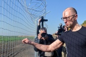 Украина прекратила возведение стены на границе с РФ из-за нехватки денег