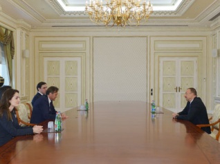 Ильхам Алиев принял делегацию во главе с президентом ПА ОБСЕ