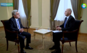Интервью Президента Армении Сержа Саргсяна телеканалу «Мир»