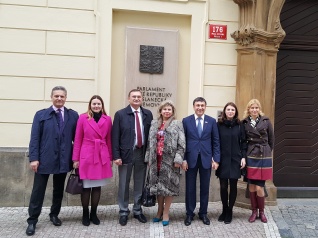 Российские парламентарии в Праге встретились со своими чешскими коллегами по линии группы дружбы