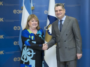 Тигран Саркисян обсудил с Министром иностранных дел Аргентины Сусаной Малькорра развитие сотрудничества ЕАЭС – МЕРКОСУР
