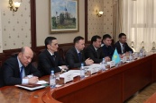 Генпрокурор Казахстана встретился с главой Штаба Миссии наблюдателей от СНГ