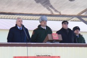 Леонид Тибилов поздравил военнослужащих 4-й российской базы с Днем защитника Отечества