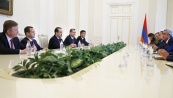 Президент Армении встретился с премьерами стран ЕАЭС