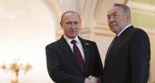 Путин и Назарбаев обсудили по телефону ситуацию на Украине - Кремль