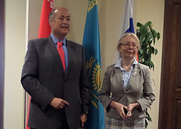 Татьяна Валовая провела встречу с Чрезвычайным и Полномочным Послом Мексиканских Соединенных Штатов Рубеном Бельтраном