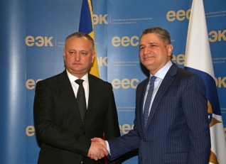 Президент Республики Молдова и Председатель Коллегии ЕЭК обсудили возможность принятия Меморандума о сотрудничестве