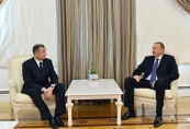 Президент Ильхам Алиев принял вице-премьера Туркменистана
