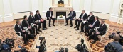 В Кремле состоялись переговоры Владимира Путина с Сооронбаем Жээнбековым