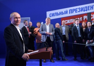 Лидеры стран СНГ поздравили Владимира Путина с победой на выборах президента России