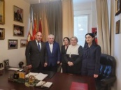 Казбек Тайсаев провёл встречу с министром культуры Абхазии Дауром Кове