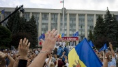 Протесты продолжаются в Кишиневе, на митинги вышли тысячи человек