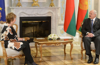 Александр Лукашенко встретился с верховным представителем ЕС по иностранным делам Кэтрин Эштон