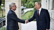 Владимир Путин поздравил Сержа Саргсяна с 20-летием договора о дружбе с Арменией