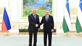 Вячеслав Володин встретился с Президентом Узбекистана Шавкатом Мирзиеевым