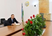 Президент Ильхам Алиев посетил посольство Узбекистана в Азербайджане 