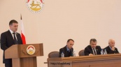 В Южной Осетии прошла первая сессия Парламента республики после каникул