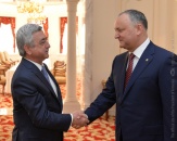 В Бишкеке состоялась встреча президентов Армении и Молдовы