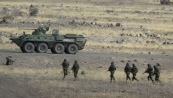 На российской военной базе в Армении проходит проверка боеготовности