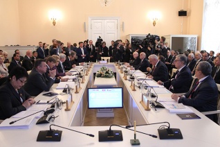 В Таврическом дворце прошло заседание Совета Межпарламентской Ассамблеи СНГ