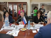 Состоялась встреча с представителями Парламента Грузии
