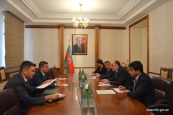 Глава МИД Азербайджана принял посла Туркменистана в связи с завершением его дипломатической миссии