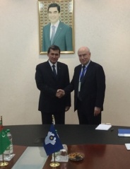 Председатель Исполнительного комитета СНГ встретился с заместителем Председателя Кабинета министров, Министром иностранных дел Туркменистана