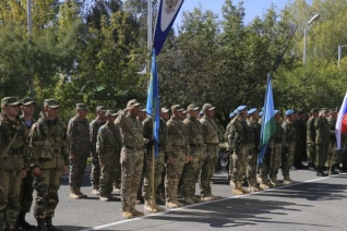 В Казахстане начались военные учения миротворцев