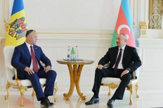 Состоялась встреча президентов Азербайджана и Молдовы один на один 