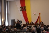 Торжественное собрание по случаю 25-летия парламентаризма Южной Осетии прошло в Цхинвале