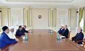 Президент Азербайджана принял делегацию Узбекистана 