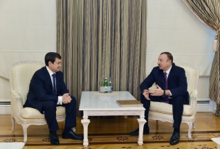 Ильхам Алиев принял помощника президента России