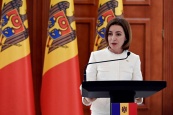 Глава Молдавии потребовала наказать надевших в День Победы георгиевскую ленту депутатов