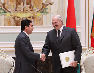 Беларусь и Туркменистан договорились определить в дорожной карте новые направления сотрудничества