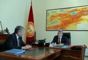 Алмазбек Атамбаев обсудил приоритеты внешней политики с министром иностранных дел 