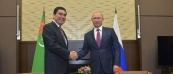 Состоялась Встреча президентов России и Туркменистана в Сочи