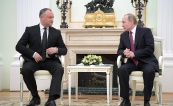 В Москве состоялись переговоры президентов России и Молдовы
