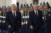 Совместный брифинг по итогам переговоров президентов Республики Казахстан и Республики Узбекистан