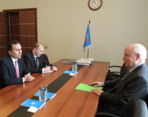 В Москве состоялась встреча Председателя Исполкома СНГ с послом Республики Таджикистан в Российской Федерации