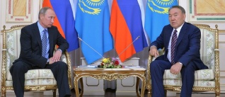 Состоялась встреча президентов России и Казахстана в Астане