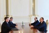Президент Азербайжана принял министра юстиции России