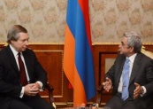 Президент Армении С. Саргсян обсудил с сопредседателем МГ ОБСЕ от США Дж. Уорликом перспективы карабахского урегулирования