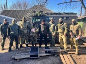Артем Туров поздравил бойцов Росгвардии, принимающих участие в СВО с Днем защитника Отечества.